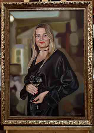 Портрет на заказ по фото (ручная работа от художника) Донецк