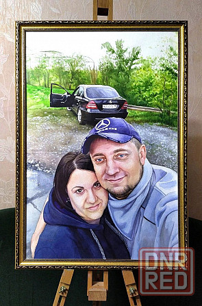 Портрет на заказ по фото (ручная работа от художника) Донецк - изображение 6