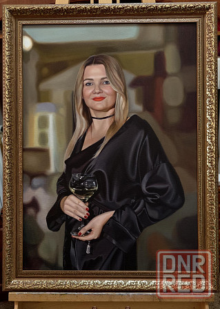 Портрет на заказ по фото (ручная работа от художника) Донецк - изображение 1