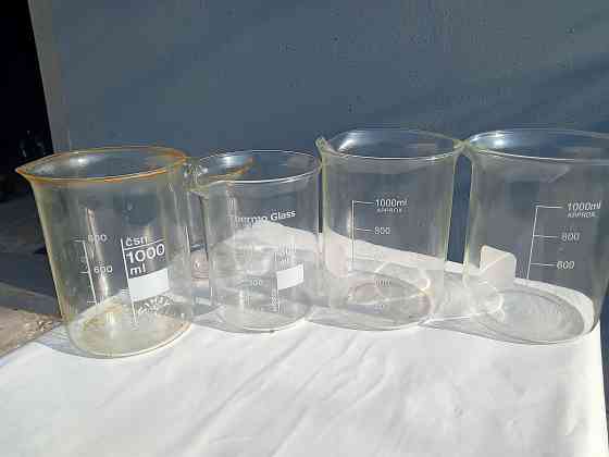 Мерные емкости-стаканы лабораторные из жаропрочного стекла Донецк