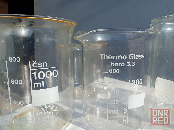 Мерные емкости-стаканы лабораторные из жаропрочного стекла Донецк - изображение 1