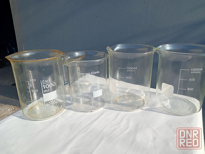 Мерные емкости-стаканы лабораторные из жаропрочного стекла Донецк - изображение 2