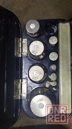 Набор гирек для весов. Гирьки для весов. София Кофарджиев. 4 класс. Макеевка - изображение 2