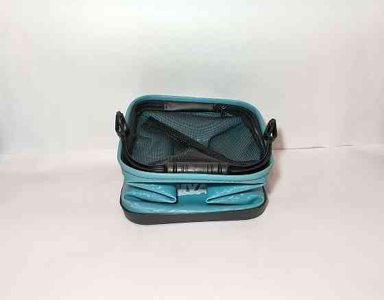 Складное ведро с сеткой для рыбалки 24х24х23,5 см (13 л) Донецк