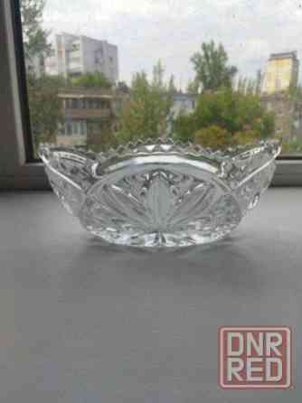 Хрустальная салатница ссср Донецк