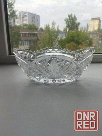Хрустальная салатница ссср Донецк - изображение 1