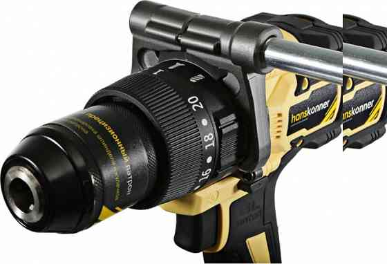 Дрель аккумуляторная Hanskonner HCD18165BLI Макеевка