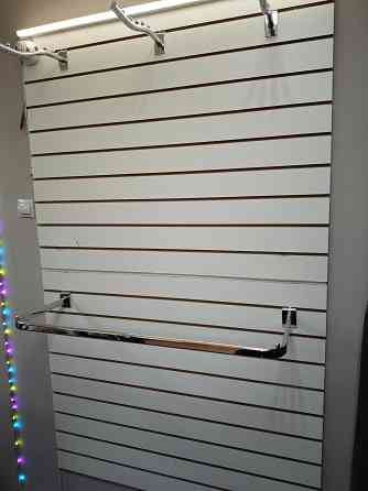 Крючки, кронштейны, перекладины, Навесные аксессуары для эконом панелей Шахтерск