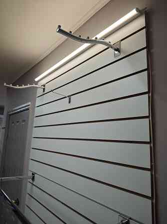 Крючки, кронштейны, перекладины, Навесные аксессуары для эконом панелей Шахтерск