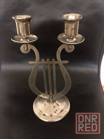 Винтажный металлический подсвечник Макеевка - изображение 2