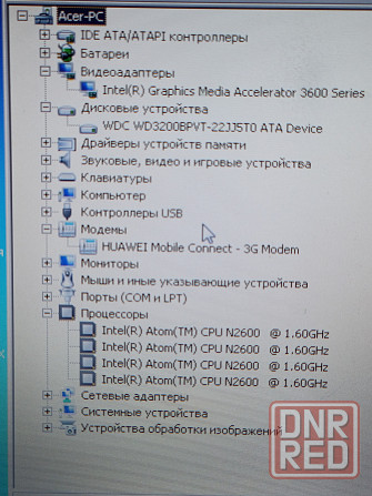 Acer D270 (10,1 дюйма, 3G модем, Atom N2600, 4Gb DDR3, HDD 320Gb) Макеевка - изображение 3