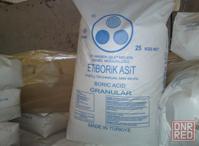 Борная кислота меш.25 кг. Донецк - изображение 1