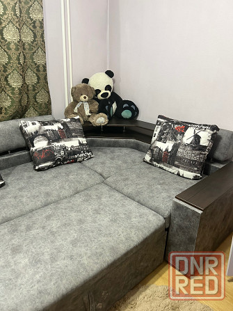 Продам диван раскладной в хорошем состоянии, с подушками и местами для хранения. Калининский р-н. + Донецк - изображение 2