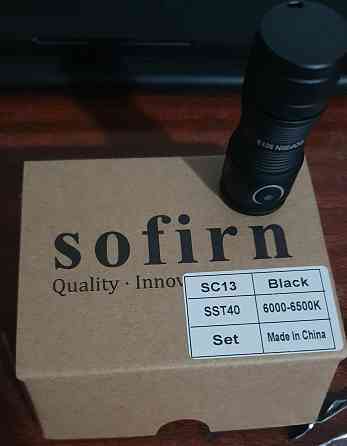 фонарик карманный edc sofirn sc13 1300lm type-c 1100mah Донецк