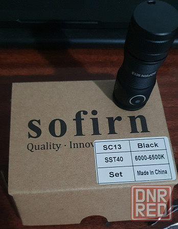 фонарик карманный edc sofirn sc13 1300lm type-c 1100mah Донецк - изображение 2