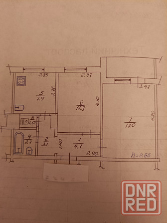 Продам 2-комн. Харцызск м-н металлургов Харцызск - изображение 12
