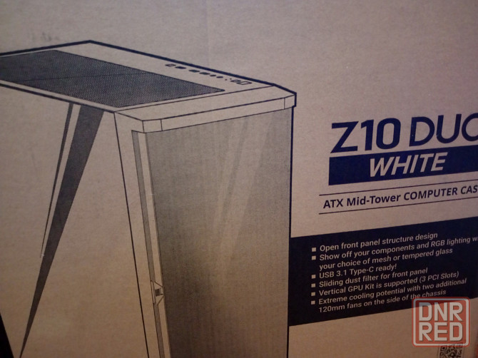 Корпус zalman z 10 duo white Макеевка - изображение 1