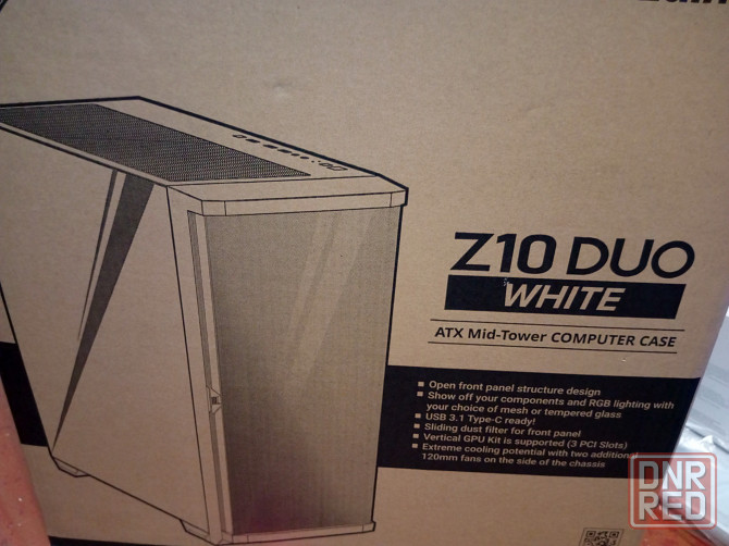 Корпус zalman z 10 duo white Макеевка - изображение 2