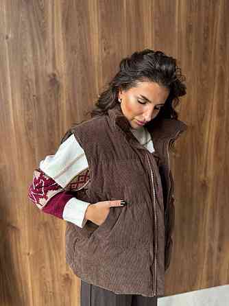 Вельветовый жилет Донецк