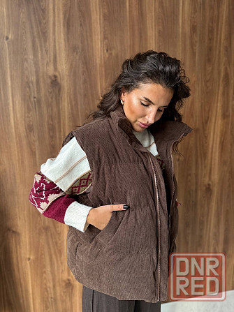 Вельветовый жилет Донецк - изображение 2