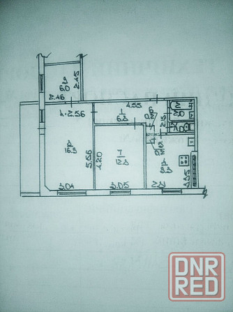 Продается 3 - х комнатная квартира, улица Туполева, мкр.Мирный Донецк - изображение 8