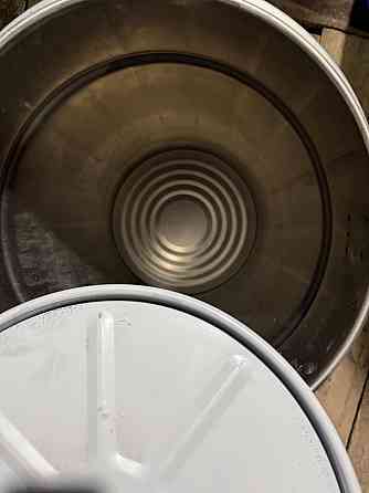 Бочка метал 50л. крышка -хамут Донецк