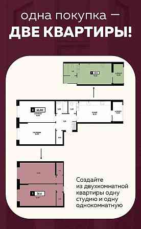 Ипотека 2% | Купи одну квартиру и получай доход с двух или трёх - выгодное вложение в Мариуполе! Донецк