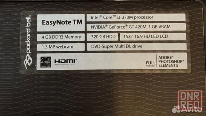 Ноутбук packard bell new 91 Донецк - изображение 7