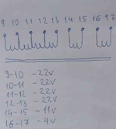 трансформатор G4C8AHK00005 (4х22В 400Вт) Донецк