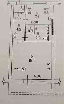 Продается 1 комнатная квартира Калининский р-н Разенкова Донецк