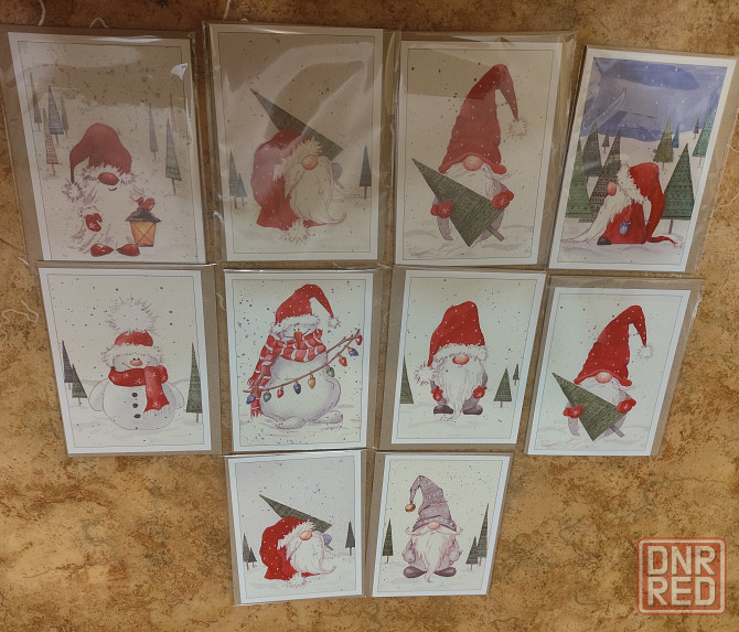 Открытки новогодние Донецк - изображение 1