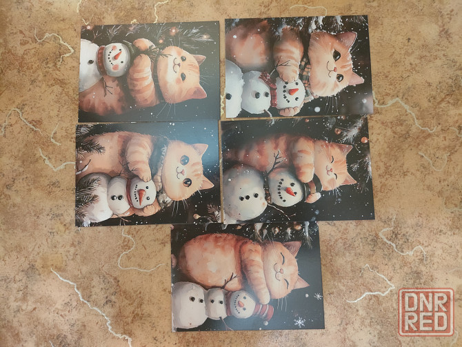 Открытки новогодние Донецк - изображение 1