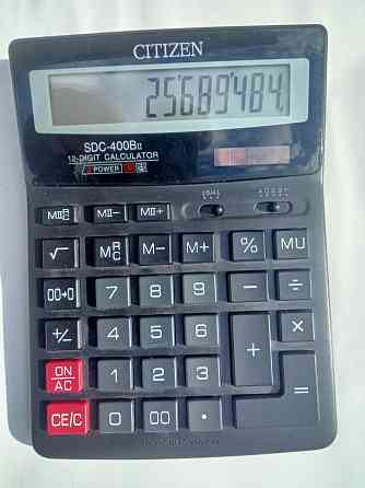 Калькулятор CITIZEN бухгалтерский SDC-400 B 12 разряд. DP Донецк