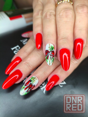 Маникюр,наращивание ногтей,гель-лак,ленинский район. Донецк - изображение 1