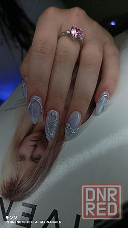 Маникюр,наращивание ногтей,гель-лак,ленинский район. Донецк - изображение 1