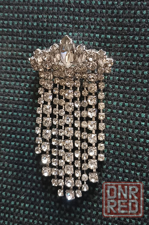 Брошь с подвесками чсср Донецк - изображение 3