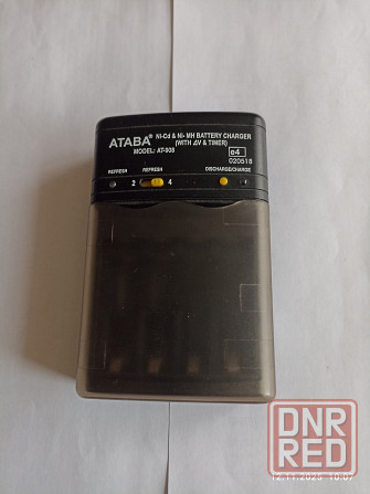 Зарядное ataba для пальчиковых аккумуляторов Донецк - изображение 1