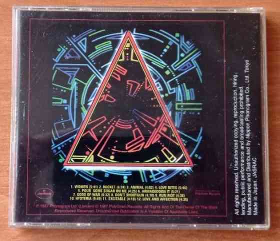 CD диск Def Leppard. Hysteria. Made in Japan. Донецк