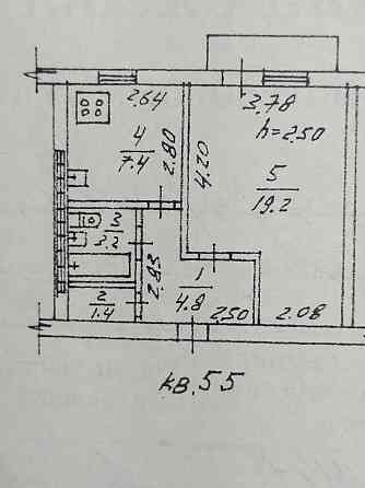 Продам Однокомнатную Квартиру -Площадь Бакинских Комиссаров -Куйбышевский район -Пр.Офицерский 69 г Донецк