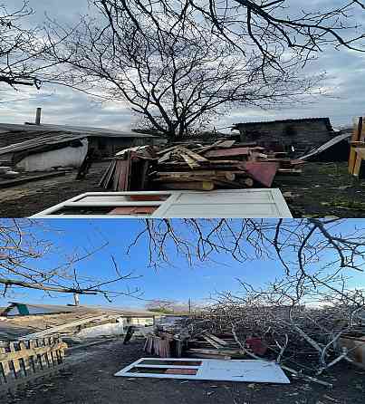 Спил деревьев, кронирование Снежное