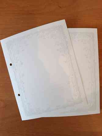 Листы для гербария, рецептов, записей Макеевка