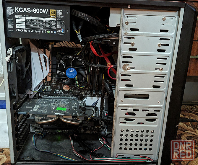 Корпус для пк ATX Grand черный Донецк - изображение 3