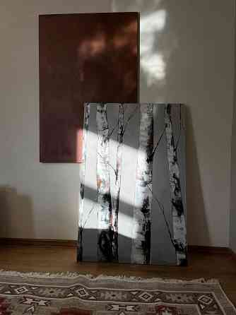 Картина «Берёзовая роща» 120х80 Донецк