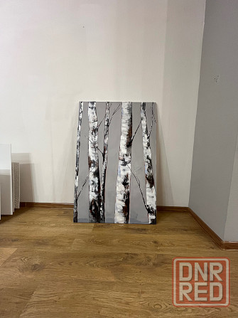 Картина «Берёзовая роща» 120х80 Донецк - изображение 4