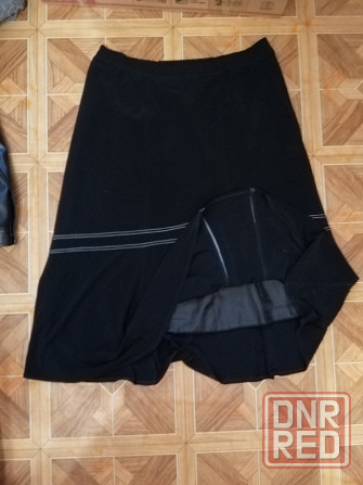 Продам юбку черную р. 58-60 Донецк - изображение 2