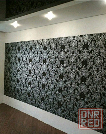 Поклейка обоев качественно, комната за день Шахтерск - изображение 1