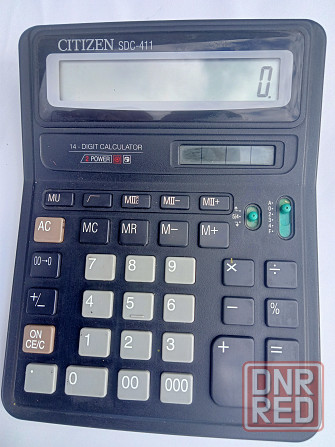 Калькулятор 12-ти разрядный SDC-411 Донецк - изображение 1