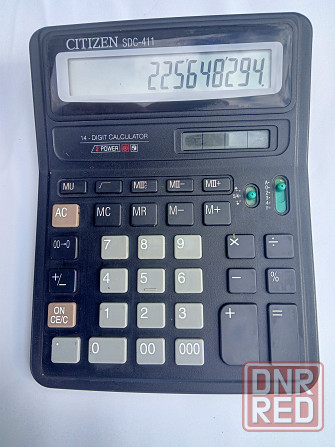 Калькулятор 12-ти разрядный SDC-411 Донецк - изображение 2