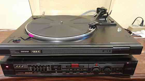 усилитель вега 122с + проигрыватель винила вега 122с Донецк