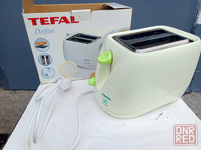Tefal Delfini Тостер с поддоном, 2 тоста Донецк - изображение 1